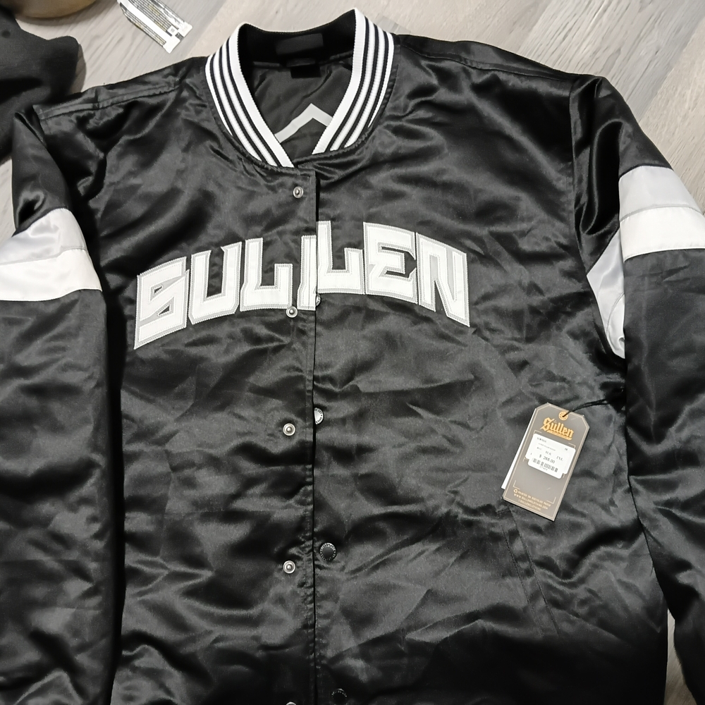 Sullen Black and White Men's Bomber Jacket